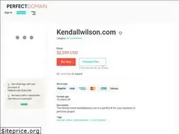 Sites similar to kendallwilson.com
