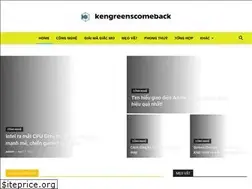 Sites similar to kengreenscomeback.com