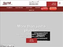 Sites similar to kenhallplumbers.com.au