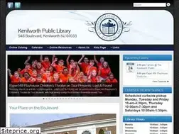 Sites similar to kenilworthlibrary.org