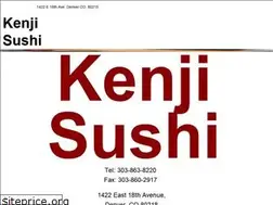 Sites similar to kenjisushidenver.com