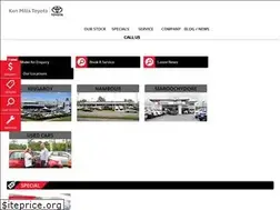 Sites similar to kenmillstoyota.com.au