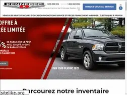 Sites similar to kennebecdodge.ca