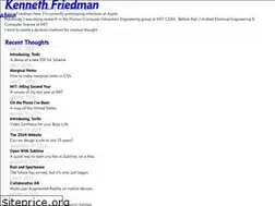 Sites similar to kennethfriedman.org