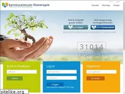 Sites similar to kennisbankfilantropie.nl