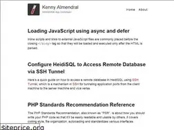 Sites similar to kennyalmendral.github.io