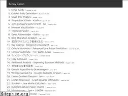 Sites similar to kennycason.com