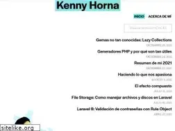 Sites similar to kennyhorna.com