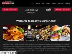 Sites similar to kennysburgerjoint.com