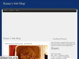 Sites similar to kennysubshopgaithersburg.com