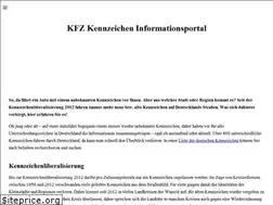Sites similar to kennzeichen-auto.de