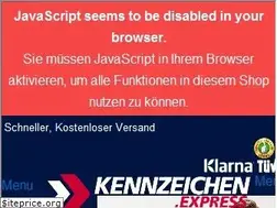 Sites similar to kennzeichen.express