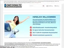 Sites similar to kennzeichenhalter.de