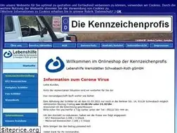 Sites similar to kennzeichenprofis.de