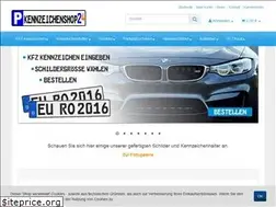 Sites similar to kennzeichenshop24.de
