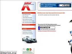 Sites similar to kennzeichenversand.de