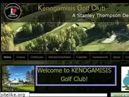 Sites similar to kenogamisisgolfclub.com