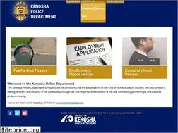 Sites similar to kenoshapolice.com