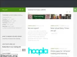 Sites similar to kensingtonpubliclibrary.org