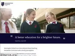 Sites similar to kensingtonschoolbcn.com