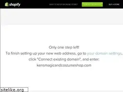 Sites similar to kensmagicandcostumeshop.com