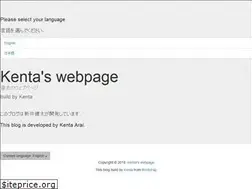 Sites similar to kenta11.github.io