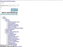 Sites similar to kentandmedwayccg.nhs.uk