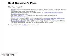 Sites similar to kentbrew.com