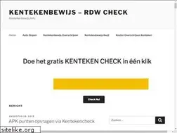 Sites similar to kentekenbewijs.net