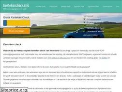 Sites similar to kentekencheck.info