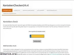 Sites similar to kentekenchecken24.nl