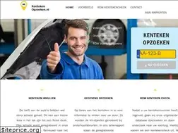 Sites similar to kentekenopzoeken.nl