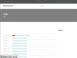 Sites similar to kentoazumi.jp