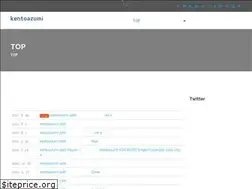 Sites similar to kentoazumi.net