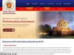 Sites similar to kentuckianamarines.org