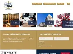Sites similar to kentuckyjusticeassociation.org