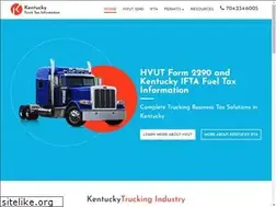 Sites similar to kentuckytrucktax.info