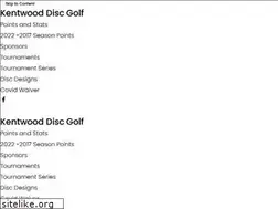 Sites similar to kentwooddiscgolf.com