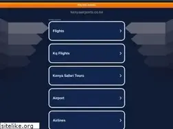Sites similar to kenyaairports.co.ke