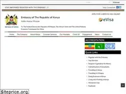 Sites similar to kenyaembassyaddis.org