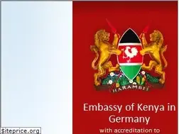 Sites similar to kenyaembassyberlin.de
