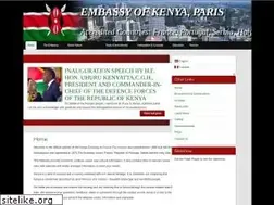 Sites similar to kenyaembassyparis.org