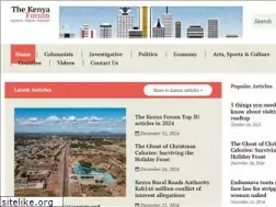 Sites similar to kenyaforum.net