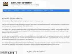 Sites similar to kenyahighcommission.ca