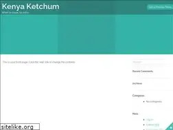 Sites similar to kenyaketchum.com