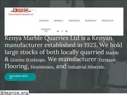 Sites similar to kenyamarble.com