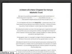 Sites similar to kenyamarkets.org