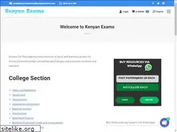 Sites similar to kenyanexams.com