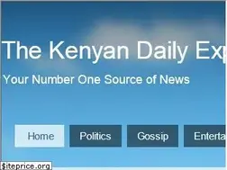Sites similar to kenyanexpress.blogspot.com