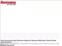 Sites similar to kenyans.co.ke
